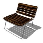 Blu Dot - Blur Lounge Chair. Springy wooden slats ...