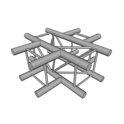 Aluminium quadrilateral ladder truss angular joint.... 