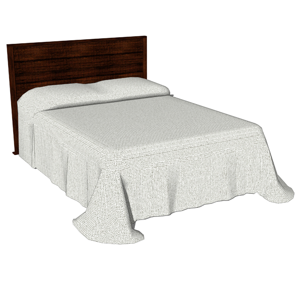 Trama bedroom set which includes the queen bed and.... 