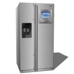 Samsung RH269LP refrigerator. Model is highly deta...