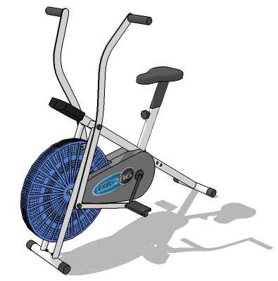 Dual action upright bike,. 