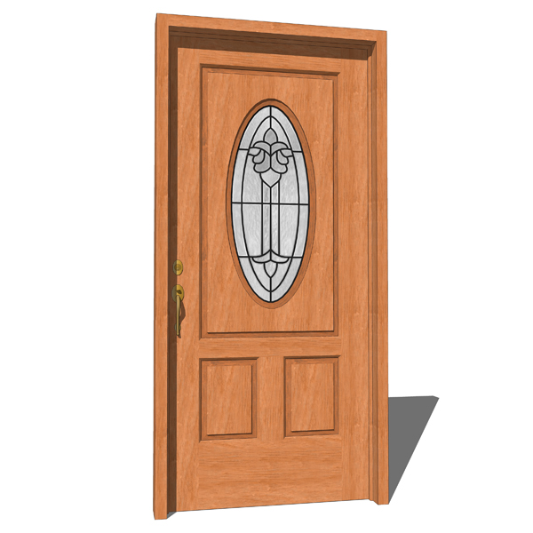Norfolk house door in 4 different prehung styles b.... 