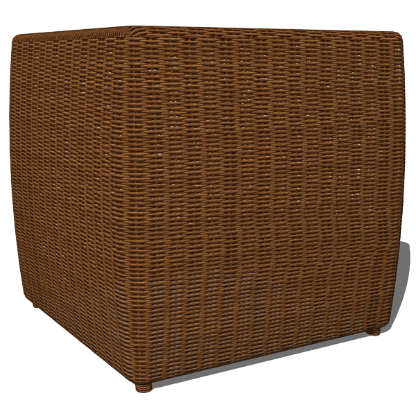 Palmetto Honey and White all weather wicker accent.... 