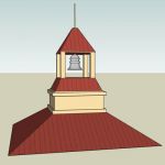 Bell tower for a school