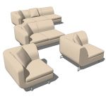 Minotti´s Dubuffet modular seating designed ...