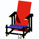 Archicad 11 Object Library, design chair 09