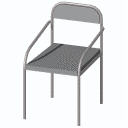 Archicad 11 Object Library, chair 04