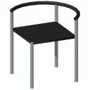 Archicad 11 Object Library, chair 08