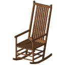 Archicad 11 Object Library, rocking chair. 