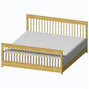 Archicad 11 Object Library, Double Bed 02