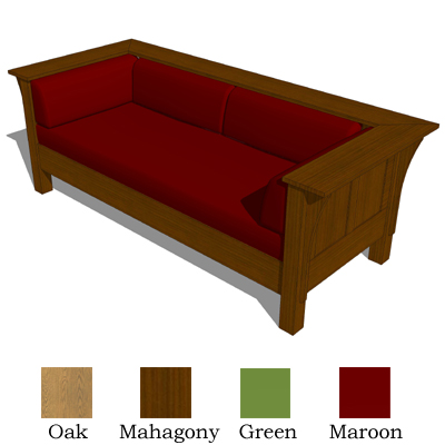 Two craftsman sofas.. 