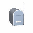 Archicad 11 Object Library part, post box , mail b.... 
