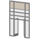 Archicad Library 11 object parts, Doiuble Doors, C...