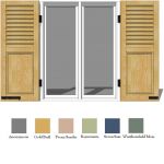 View Larger Image of Bermuda Spring Shutters