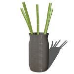 View Larger Image of Decorative bamboo in vases