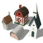 View Larger Image of FF_Model_ID11052_Birdhouse_A.jpg