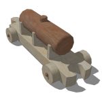 View Larger Image of Wood Toy Train B