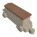 View Larger Image of Wood Toy Train B
