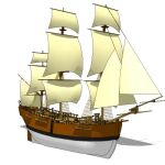 View Larger Image of Sailing ship