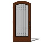 View Larger Image of Archtop Exterior Door Set 5037
