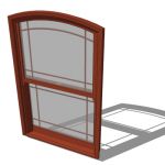 View Larger Image of Marvin 3- x 5-8 Clad Ultimate Double Hung Round Top