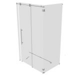 View Larger Image of Kinetik Two Sided Rolling Shower Door
