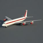 View Larger Image of Boeing 707-320 HighPoly