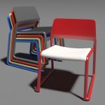 View Larger Image of Knoll Spark Stacking Chairs