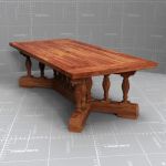 View Larger Image of RH 15 Baluster Dining Table