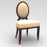 View Larger Image of Oval x-back chair