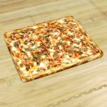 View Larger Image of Square Pizzas