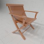 View Larger Image of Teak Patio Benches and Chairs