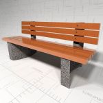 View Larger Image of Alpha Precast 168 Benches