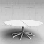 View Larger Image of Knoll Petal table