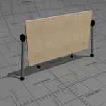 View Larger Image of Martin foldable rectangular table