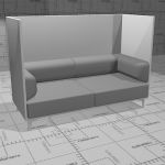 View Larger Image of EJ 400 ApoLuna Box high sofa
