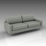 View Larger Image of Central slate sofa