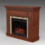 View Larger Image of Granville Electric Fireplace Set