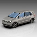 View Larger Image of Volkswagen Sharan Low Poly Set