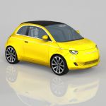View Larger Image of Fiat 500 Low Poly Set