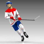 View Larger Image of Hockey Players 2