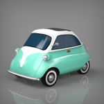 View Larger Image of Low Poly Isetta 300