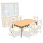 View Larger Image of Attache Dining Set
