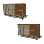 View Larger Image of Linear Media Cabinets