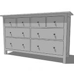 View Larger Image of IKEA Hemnes chests - white