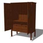 View Larger Image of Ming Tree Armoire