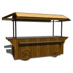 View Larger Image of Coffee cart C01