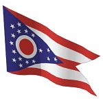 View Larger Image of US State Flags New York - Ohio