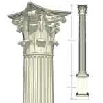 View Larger Image of Classic Columns Fluted Shaft