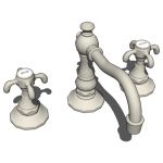 View Larger Image of Bistro 8 Widespread Sink Set
